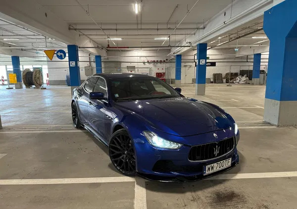 maserati lubuskie Maserati Ghibli cena 109999 przebieg: 177700, rok produkcji 2014 z Warszawa